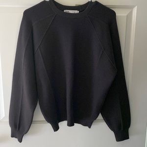 ZARA charcoal grey sweater small